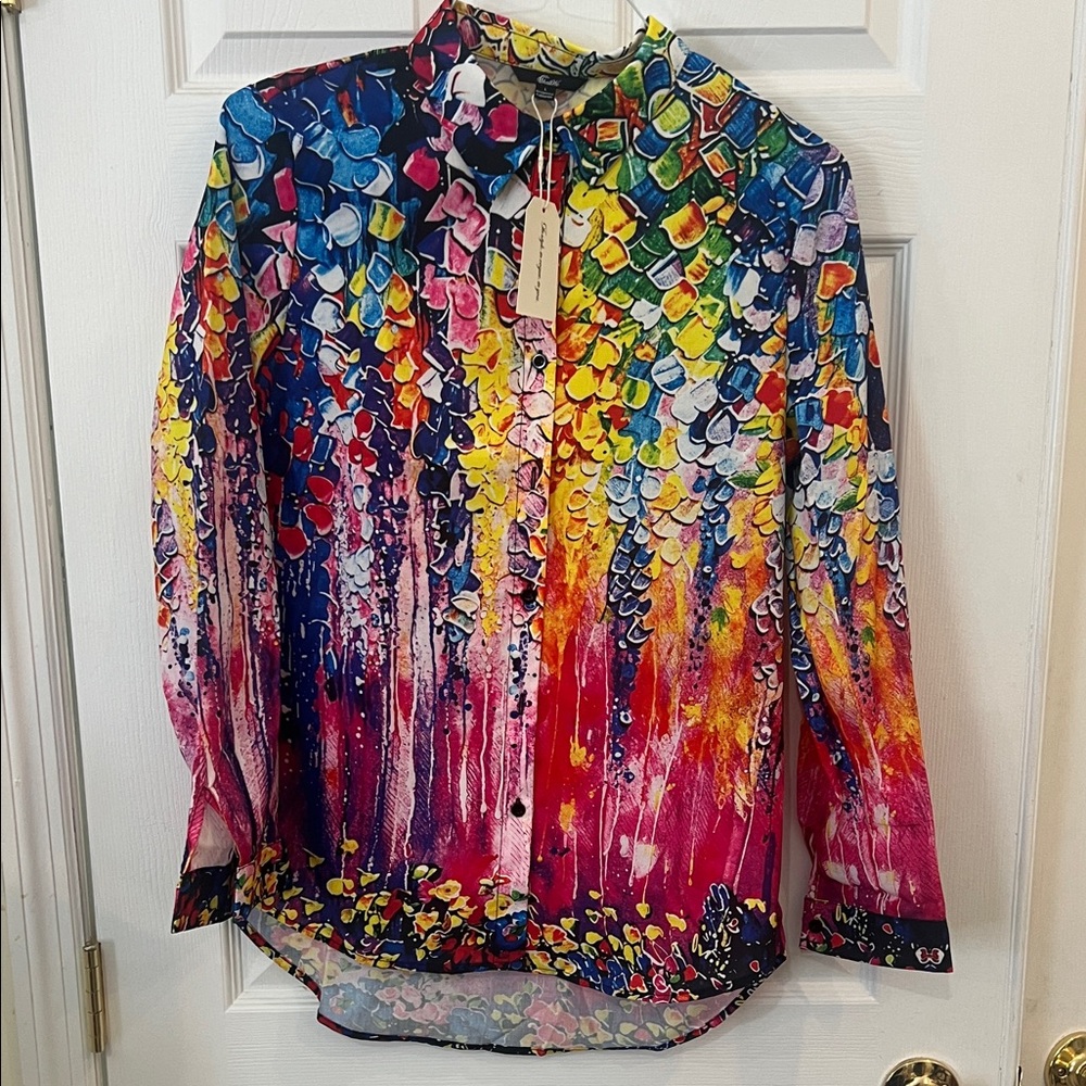 Vibrant Multicolor Women's Blouse
